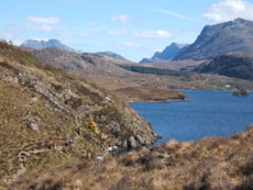 La pointe du Loch Kernsary