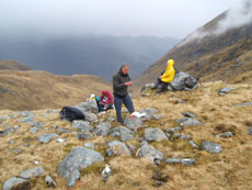 Au col Bealagh Coire Malaghan...