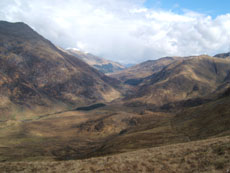 Le col, mais vers la route