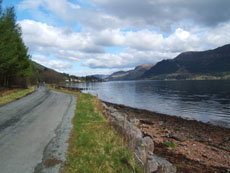 Quittons Ratagan - le loch Duich