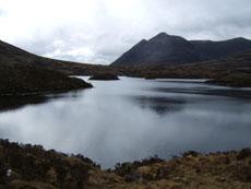Quittant le Loch an Eion