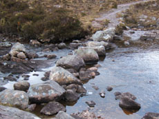 Passage entre les deux lochs